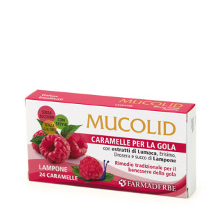 Mucolid Bronc 24 Caramelle Lumaca&Lampone