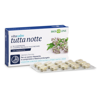 VitaCalm Tutta Notte con Melatonina 30 cpr